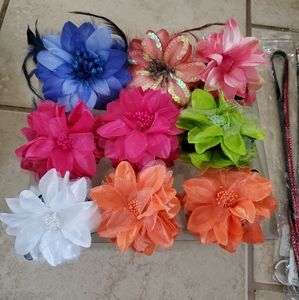 Flower hair clip